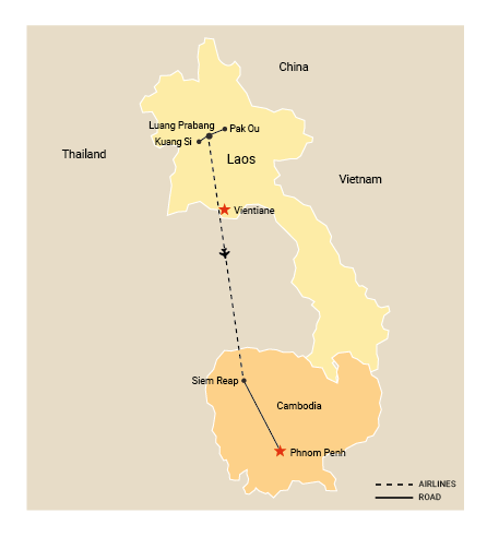 HIGHLIGHTS OF CAMBODIA & LAOS