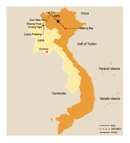 HISTORICAL SITES OF VIETNAM AND LAOS