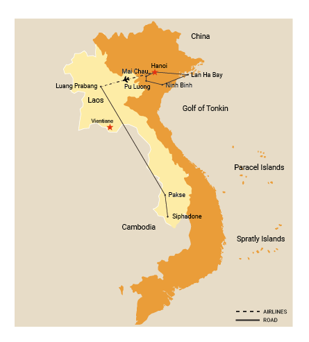 A LITTLE VIETNAM AND LAOS