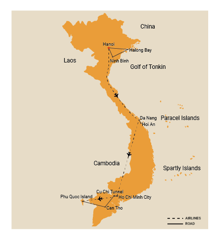 THE MOST BEAUTIFUL SITES IN VIETNAM