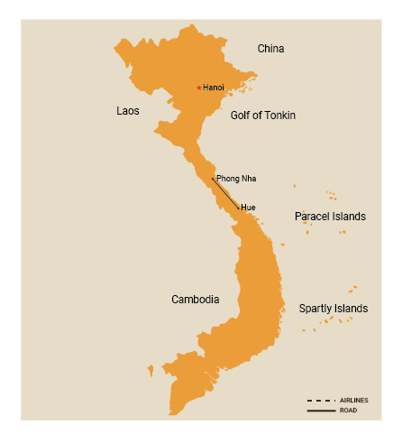 HUE - PHONG NHA NATIONAL PARK
